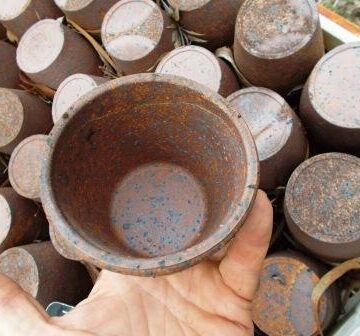 AQUARIUM STERILE TERRA COTTA PLANT POTS FOR SALE HERE AUSTRALIA $9