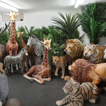 FIBREGLASS ANIMALS 4 SALE HERE OZ-JUNGLE ANIMALS